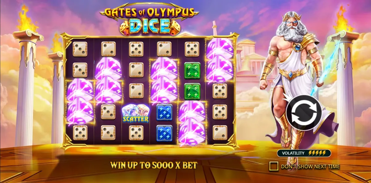 Gates of Olympus 1000 Gioco slot Gates of Olympus Dice, Zeus, dadi e fulmini