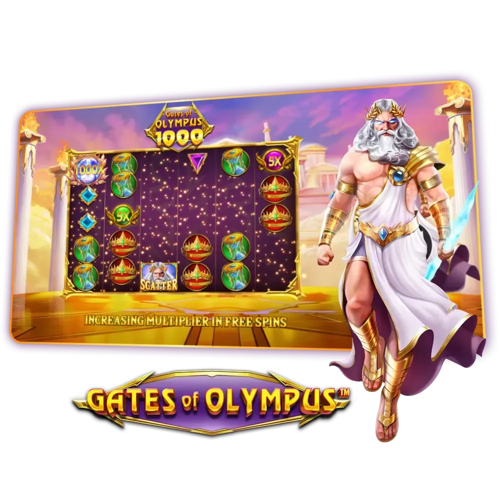 Gates of Olympus 1000 Slot machine Gates of Olympus con Zeus dio greco